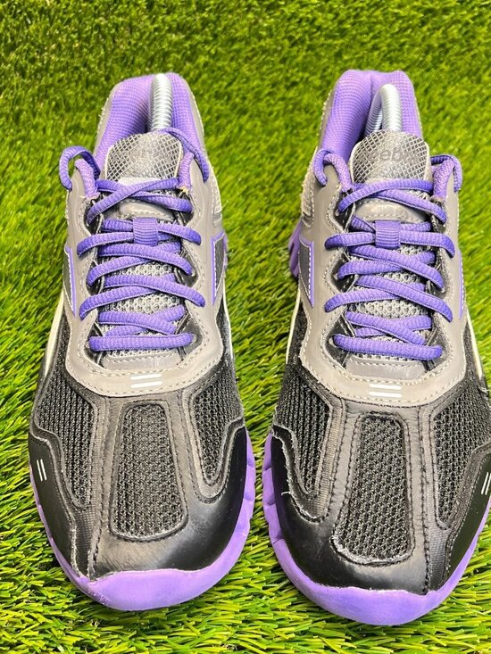 Reebok ZigTech Energy Mens Size 6.5 Gray Black Purple Running Workout Shoes main image 9